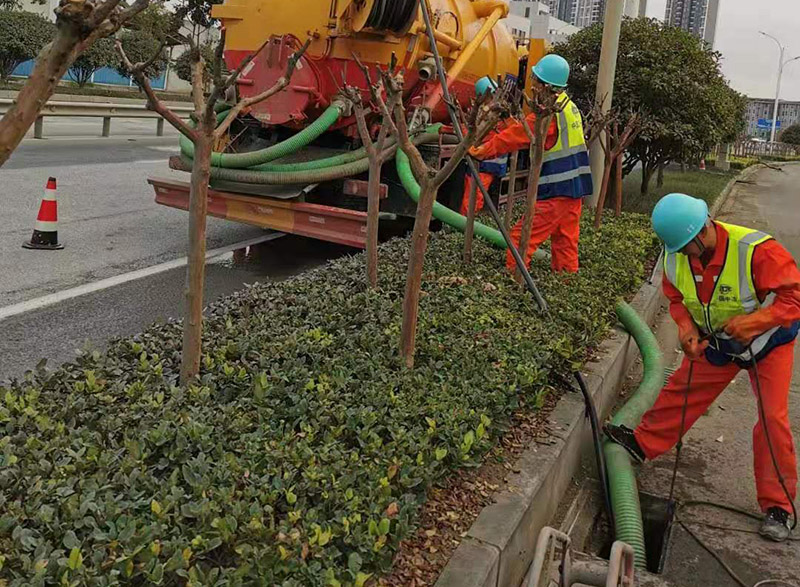 湘桥市政管道清淤